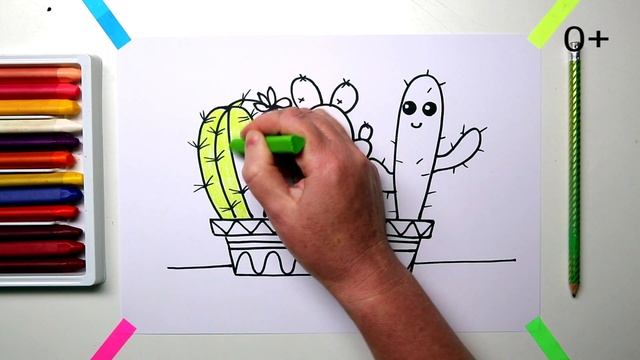 #какнарисовать #КАКТУС Уроки Рисования Для Детей #howtodraw #cactus #drawforchildren смотреть онлайн