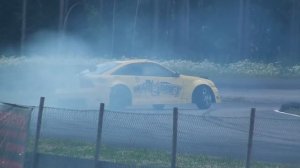 Opel Calibra Drifting at SPDS #3 Gröndal