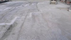 черновая шлифовка пола. #бетонный