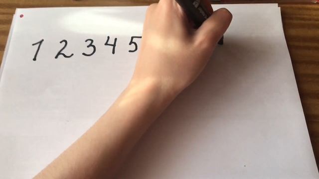 Цифры.Пишем цифры правильно смотреть онлайн