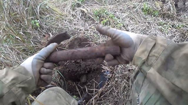 Там трактор сядет по уши.Металл с краю поля.Коп железа Осень ТАТАРСТАН