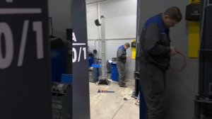 Установка Подьемника Sivik ПГА-5000/1 от компании Азбука Автосервиса РФ