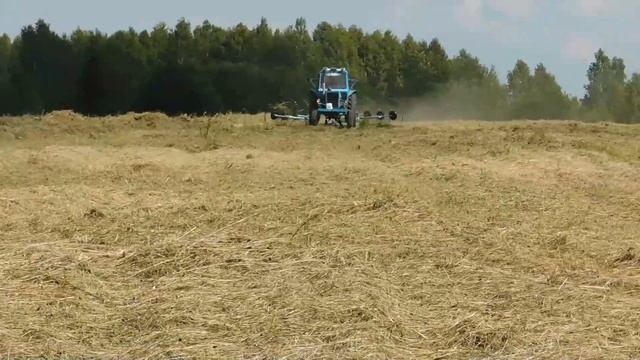 сенокос 2018 года мтз80 и Грабли-ворошилки 6,3м Белгород смотреть онлайн