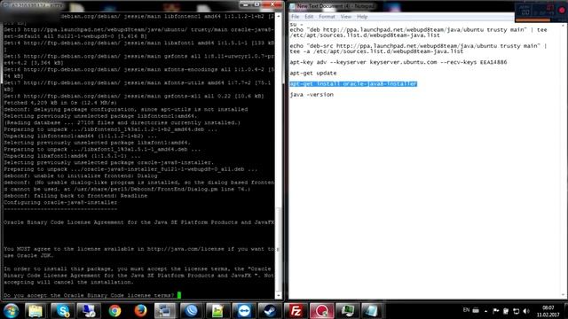 How to install Java 8 on Debian 8/Ubuntu - Cum sa instalezi java 8 pe Debian 8/Ubuntu смотреть онлайн