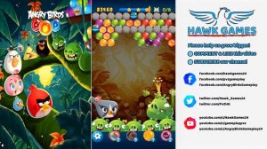 Angry Birds Stella POP Bubble Shooter Level 125 - Walkthrough, No Boosters
