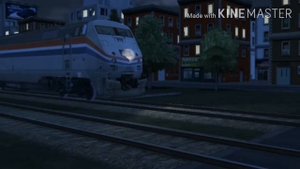 Встреча "спутников"  эд4м 0500 пропускает эд4м 0280!  Train and rail yard simulator Daniil 96