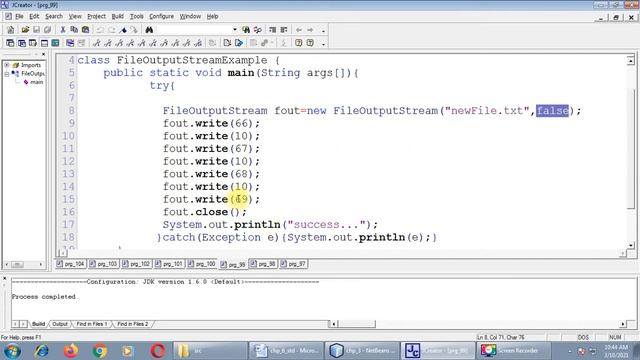 JAVA CHP3 LECT6 смотреть онлайн