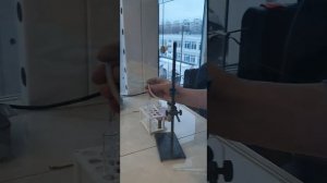 Получение и горение ацетилена C2H2