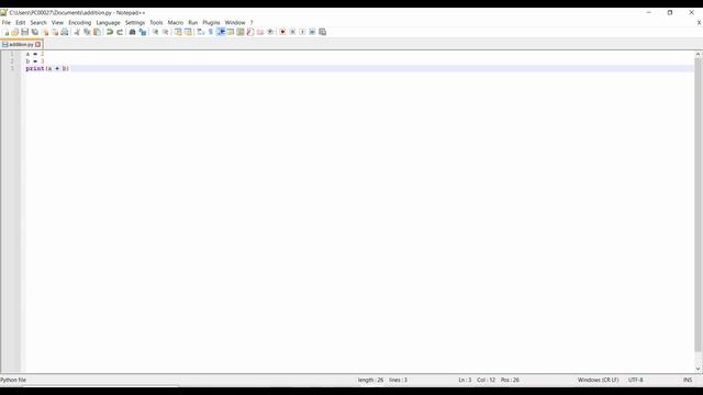 How to Run Python Code in Notepad++ | Python for Beginners Use Notepad++