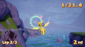 Spyro 3 Reignited - HARBOR SPEEDWAY 100% Walkthrough