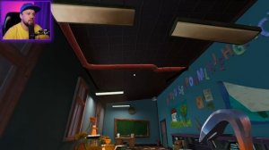 ЗДЕСЬ УЧИЛСЯ СОСЕД? Злой ОХРАННИК и Тайны ЗАБЫТОЙ ШКОЛЫ в Игре Hello Neighbor 2 Back to School DLC