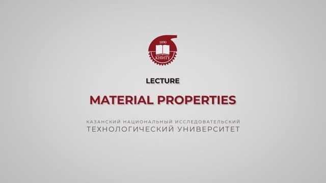 Material properties