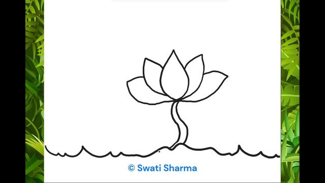 Unlocking Creativity: Draw a Lotus and Boost Kids' Brain Development with @treehutSwati