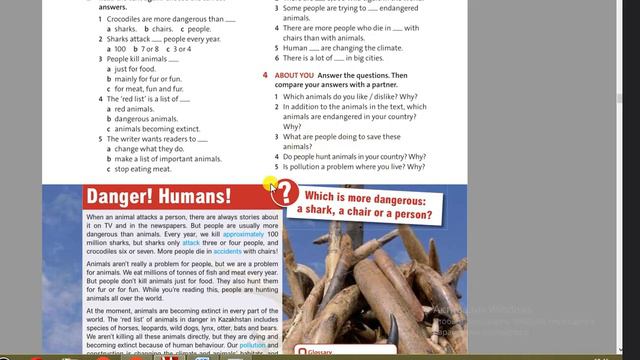Ағылшын тілі 6 сынып 34-35 бет / English plus 6 Student`s book p 34-35