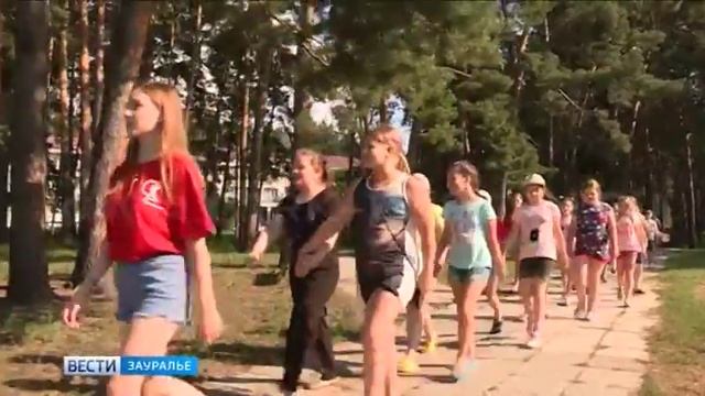 В детском лагере Сосновая роща - новая смена с лечебным эффектом смотреть онлайн