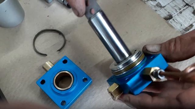 Компрессор для PCP 1.2 квт. купленный на Aliexpress в разобранном виде. смотреть онлайн