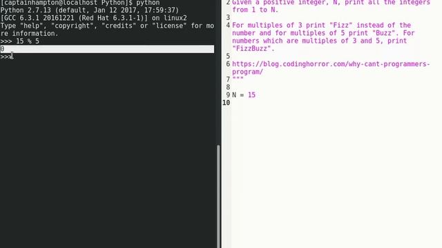 Technical Interview: Fizz Buzz смотреть онлайн