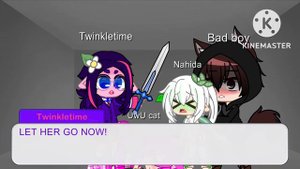 If Nahida got kidnapped by an UwU cat gang (gacha club) |Genshin impact|