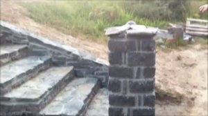 подпорная стена из бутового камня