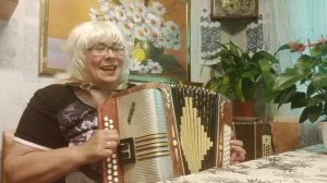 Очень красивая песня,,Ты заиграй, гармошечка!"-Галина гармонист самоучка))