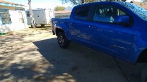 NEW ADVENTURE RIDE 2020 Chevrolet Colorado Z71 4WD 4X4 Kinetic Blue Road Trip