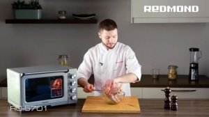 Цесарка по-итальянски, рецепт для мини-печи REDMOND RO-5701
