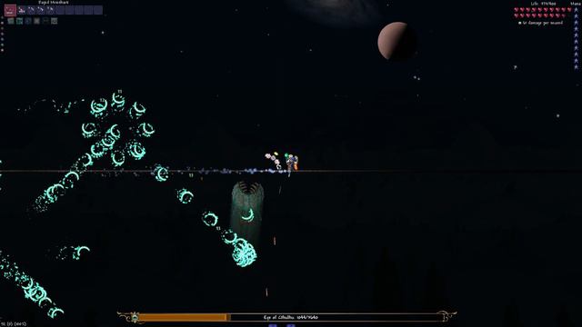 Terraria - Fargos Eternity mode - Eye of Cthulhu No-hit #2 (Cruel Eternity god rules) смотреть онлайн