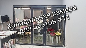 Холодильная камера для цветов#11