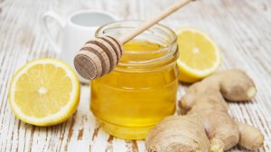 Имбирь с медом и лимоном от кашля