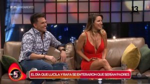 Lucila Vit y Rafael Olarra serán padres. Los 5 Mandamientos, 2021.