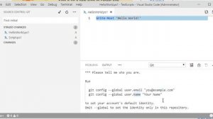 Solved Visual studio code github error