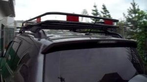 Сертифицированный багажник на крышу Travel X на Toyota Rav4