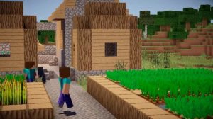 Как были созданы деревенские жители - MineCraft