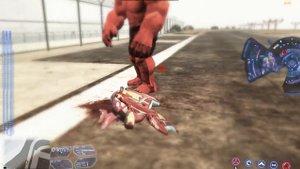 GTA5 Железний человек против Красного Халка (Rulk) | Iron man vs Red Hulk (Rulk) #gta5mods #x1belni