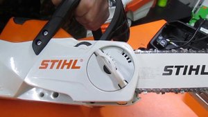 STIHL MSA 120 C - аккумуляторная пила . Краткий обзор.