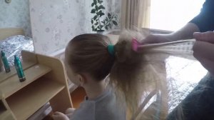 Как сделать ПУЧОК гимнастке на выступление..