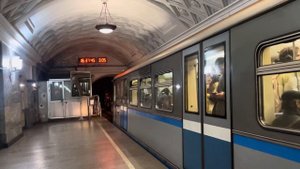 81-740/741 РУСИЧ отправляется со станции Курская АПЛ