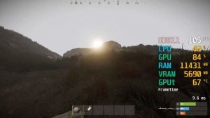 GeForce GTX 1660 ti -- Intel Core i3-10100F -- Rust FPS Test