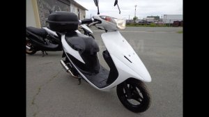 Suzuki Address V50, с кофром, тюнинговый выхлоп.