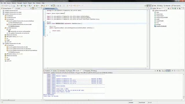 Introdução ao RMI usando o Spring (projeto wpattern-frameworks-rmi-server) - Parte 04 смотреть онлайн