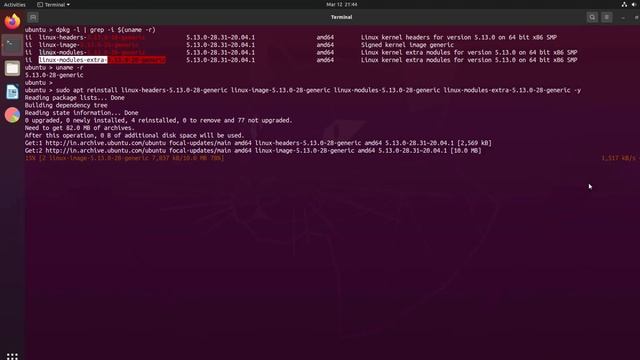 How to Reinstall Kernel on Ubuntu | Installing a Kernel in Ubuntu ( #Ubuntu #kernel #Reinstall ) смотреть онлайн