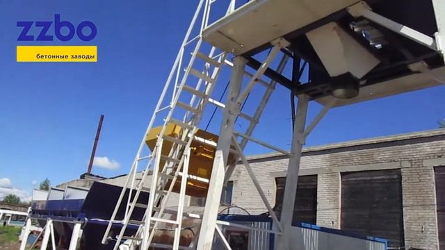Запуск бетонного завода "ЭКОНОМ-30" 10.07.2017, город Тотьма