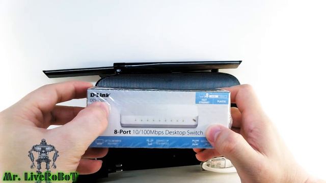 WI-FI РОУТЕР TP-LINK TL-WR940N КОММУТАТОР D-LINK DES-1008C 8-PORT РАСПАКОВКА ОБЗОР смотреть онлайн