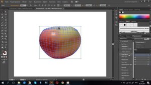 Adobe Illustrator как поменять тон рисунка.