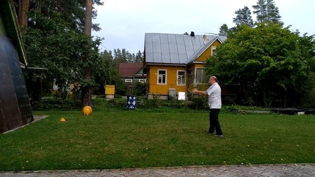 Большой теннис | Играю один в большой теннис на даче | Чемпион Берлина