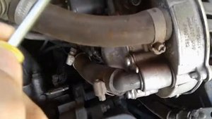 Немного забился газовый фильтр в редукторе Tomasetto