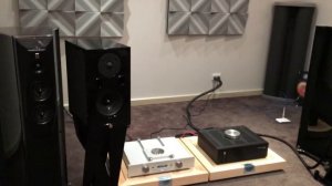 Gold Note A-3XL Speakers Gold Note PA-1175 Amp Accustic Arts Player II at Absolute Hi End