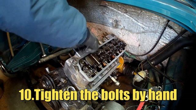 How to install properly a cylinder head
