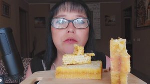 Мукбанг | Соты с мёдом | Асмр Обжор