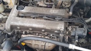 Nissan R'nessa провернуло вкладыши, стук двигателя, мотор на выброс.